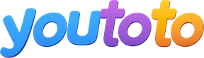Logo youtoto berwarna koral